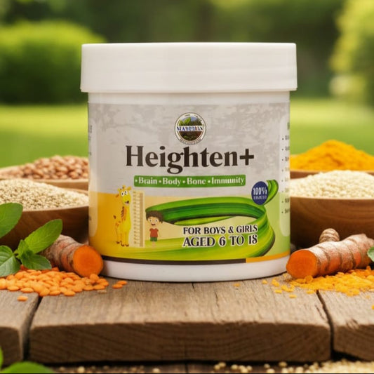 HEIGHTEN + – Natural Growth & Height Support Formula for Boys and Girls