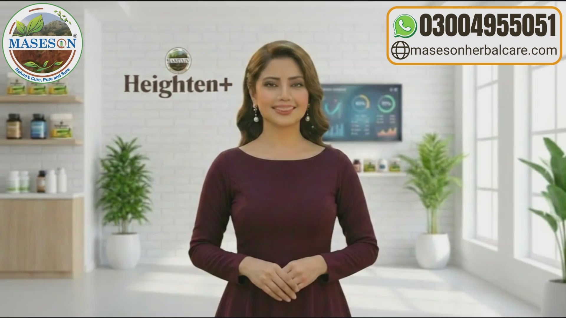 HEIGHTEN + – Natural Growth & Height Support Formula for Boys and Girls