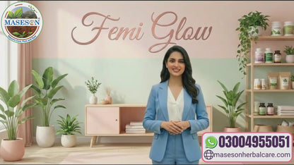 Femi Glow – Herbal Formula for Female Hormonal Balance, Energy & Natural Glow