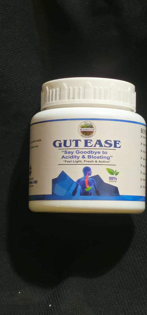 
“Gut Ease herbal powder for digestion, gas relief, acidity, and gut health”